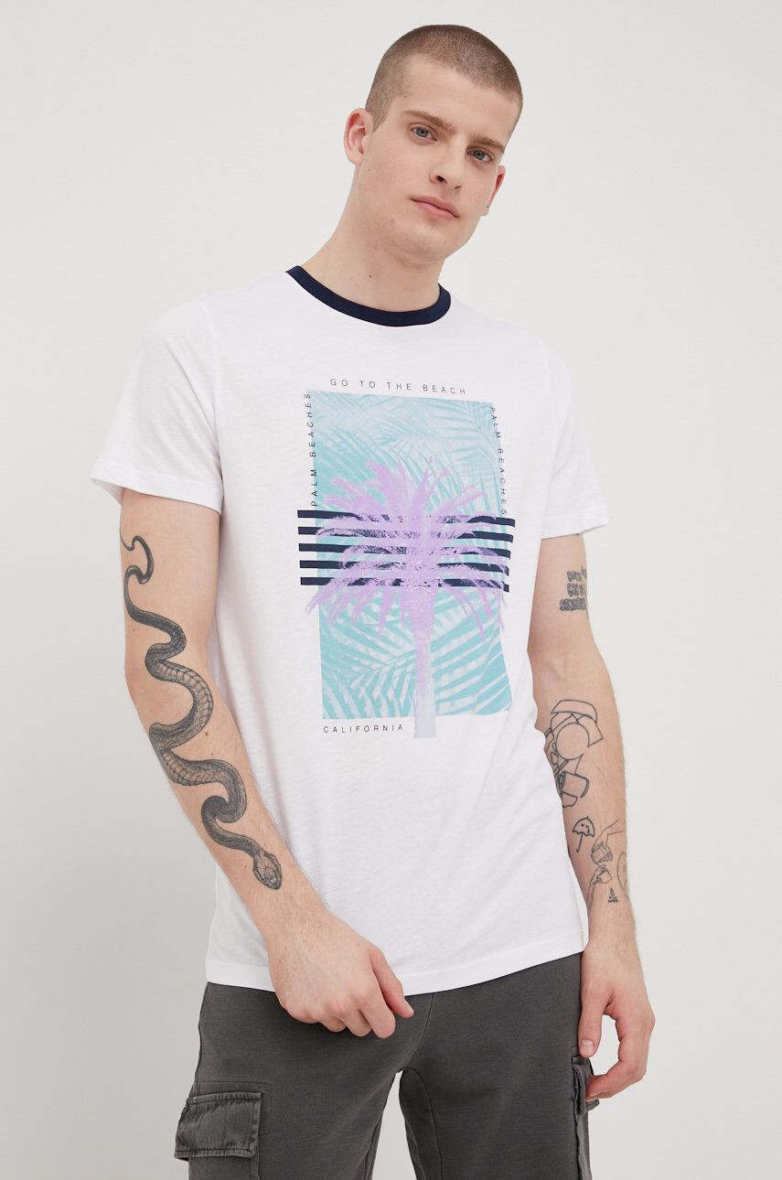 Produkt by Jack & Jones tricou din bumbac - Pled.ro