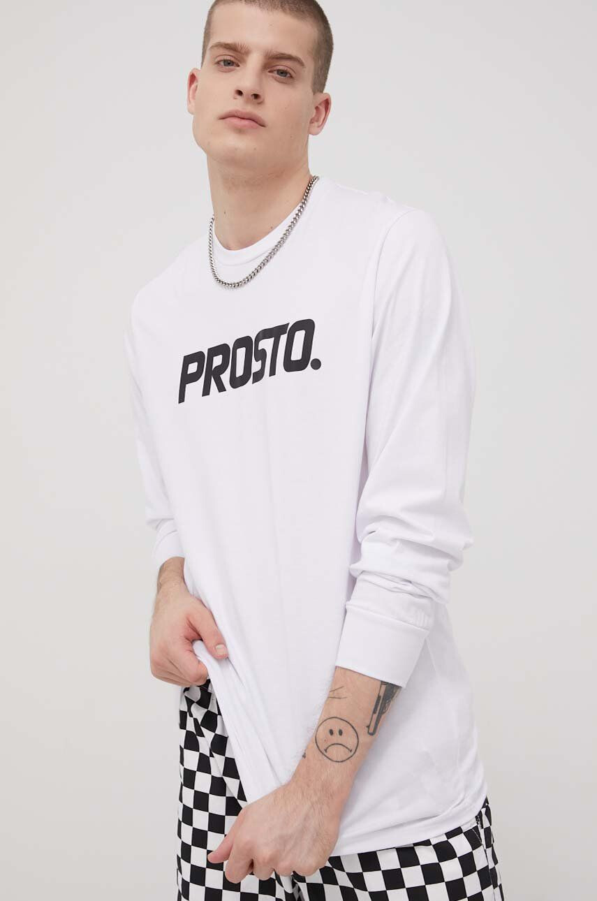 Prosto longsleeve din bumbac Clazo - Pled.ro