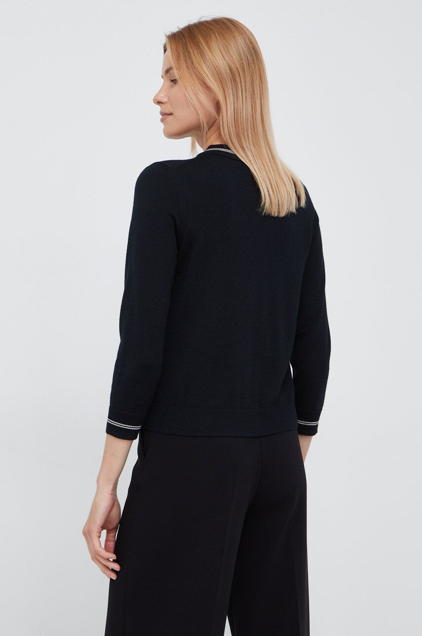 PS Paul Smith cardigan din lana femei culoarea negru light - Pled.ro