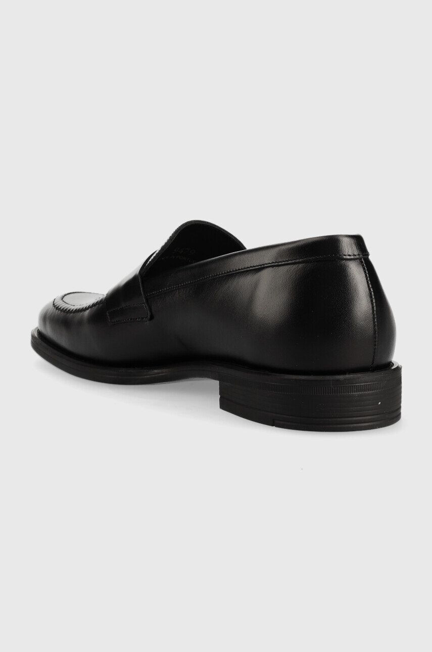 PS Paul Smith mocasini de piele Remi barbati culoarea negru - Pled.ro