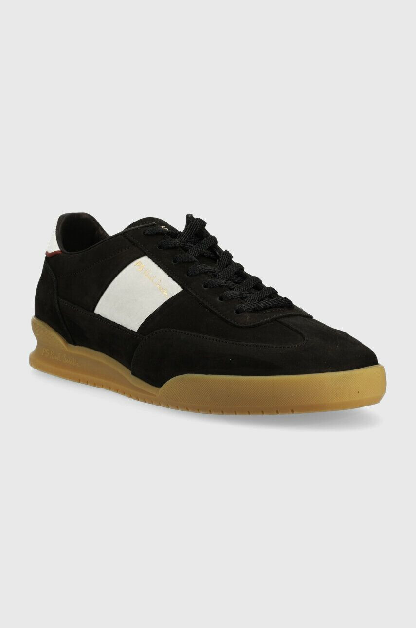 PS Paul Smith sneakers din piele intoarsă Dover culoarea negru - Pled.ro