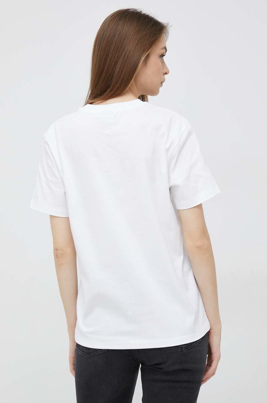 PS Paul Smith tricou din bumbac culoarea alb - Pled.ro