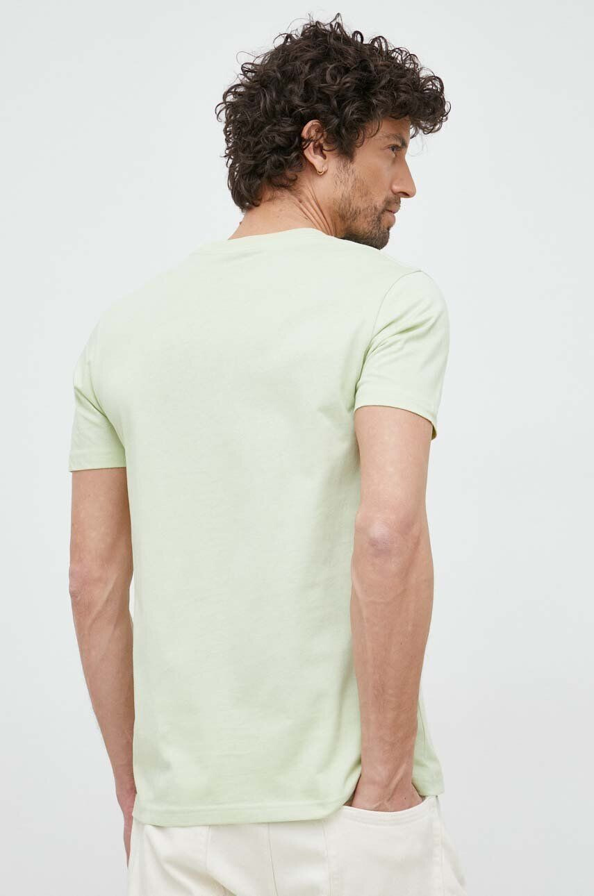 PS Paul Smith tricou din bumbac culoarea verde cu imprimeu - Pled.ro