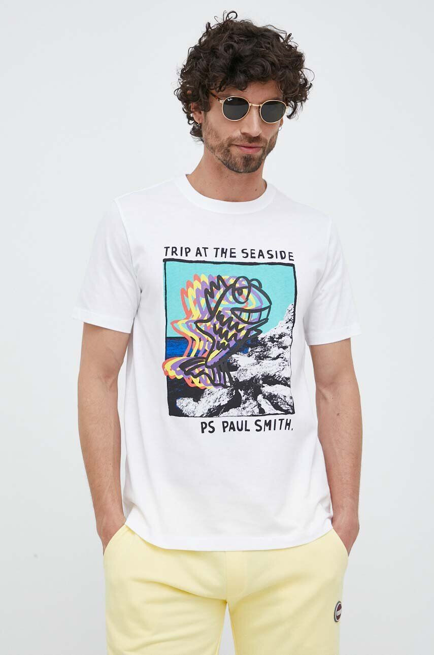 PS Paul Smith tricou din bumbac - Pled.ro