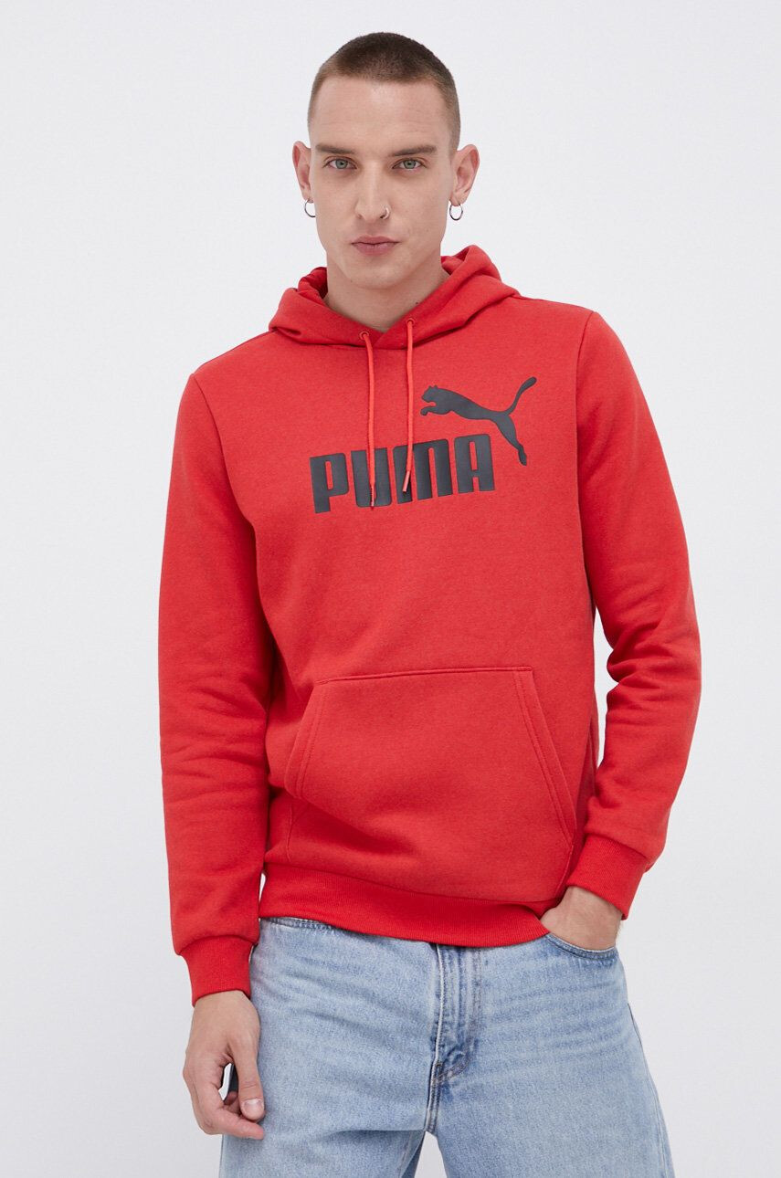 Puma bluză 53418801 barbati culoarea gri cu imprimeu 53418801-01 - Pled.ro