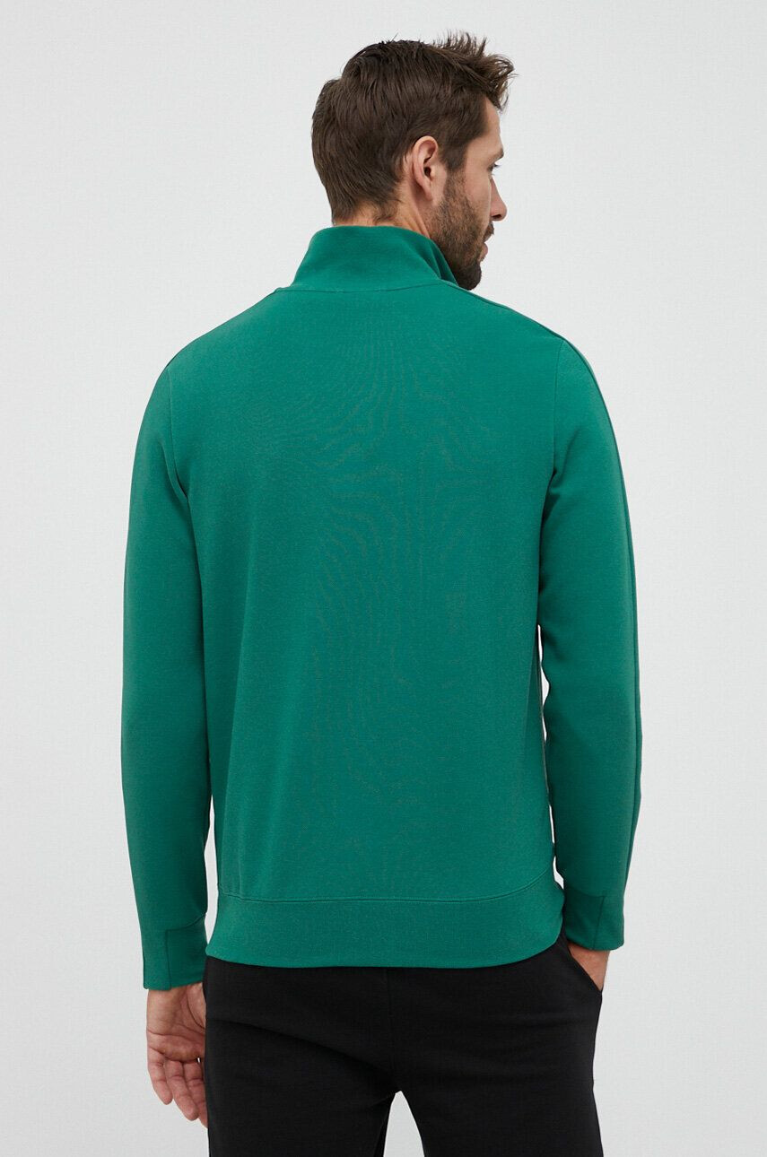 Puma bluza barbati culoarea verde cu imprimeu - Pled.ro