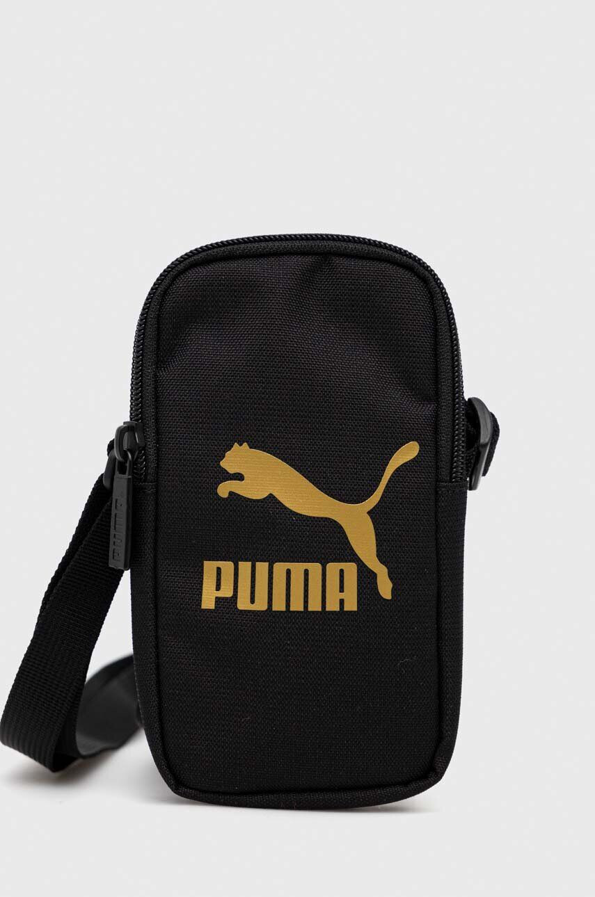 Puma borseta culoarea negru - Pled.ro