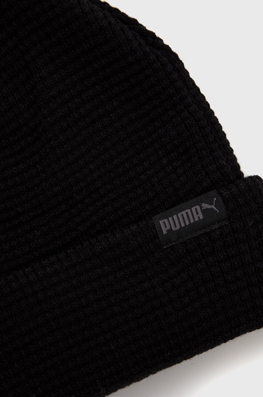 Puma Căciulă 22848 culoarea negru din tesatura neteda - Pled.ro