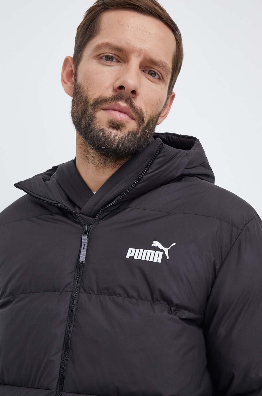 Puma geaca barbati culoarea negru de iarna - Pled.ro