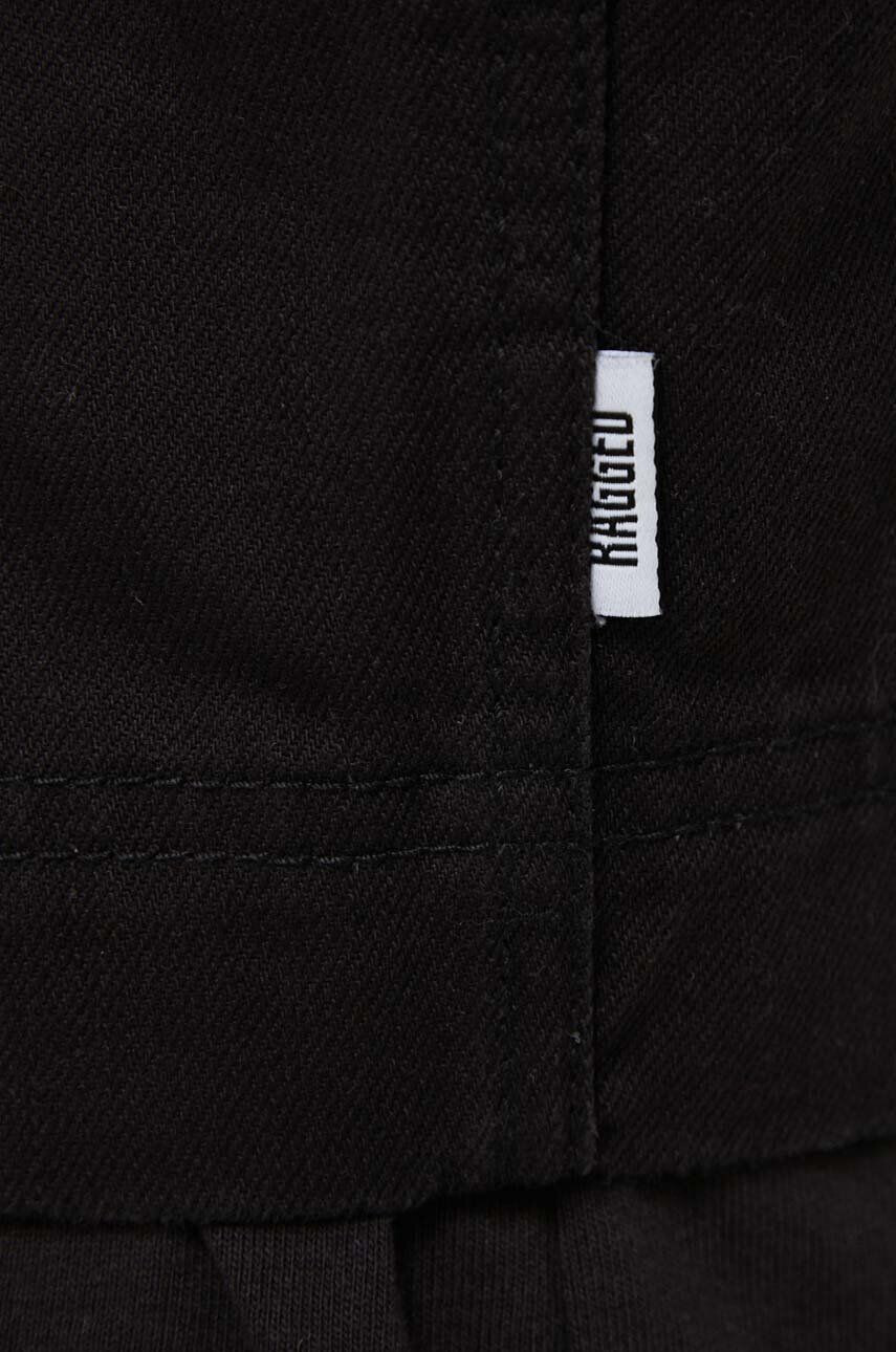 Puma geaca jeans X The Ragged Priest femei culoarea negru de tranzitie oversize - Pled.ro