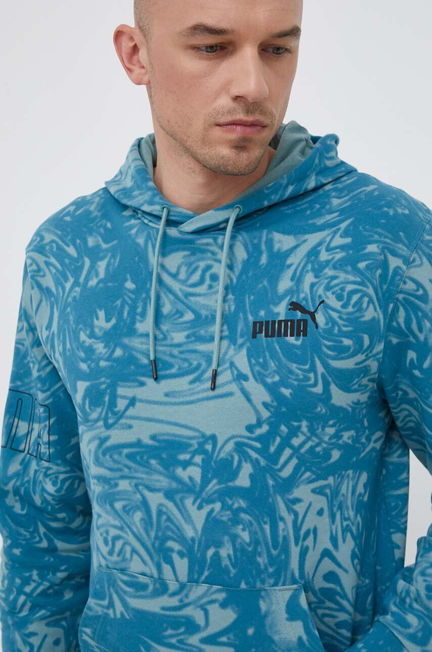 Puma hanorac de bumbac barbati cu glugă modelator - Pled.ro