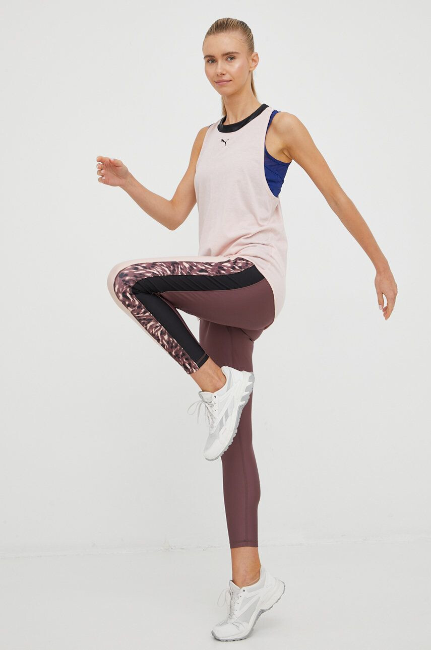 Puma leggins de antrenament Safari Glam - Pled.ro