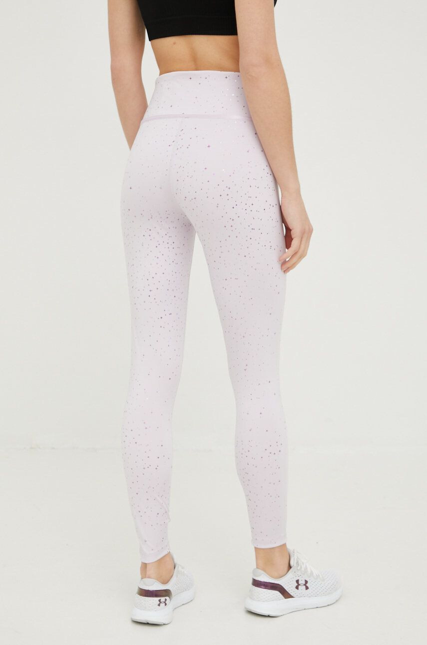 Puma leggins de antrenament Stardust Crystalline femei culoarea violet modelator - Pled.ro