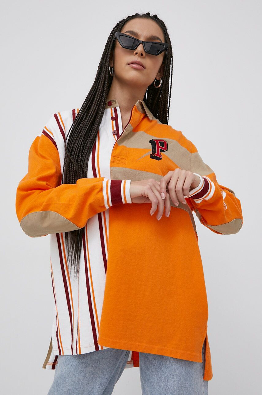 Puma longsleeve din bumbac Title Nine 532494 - Pled.ro