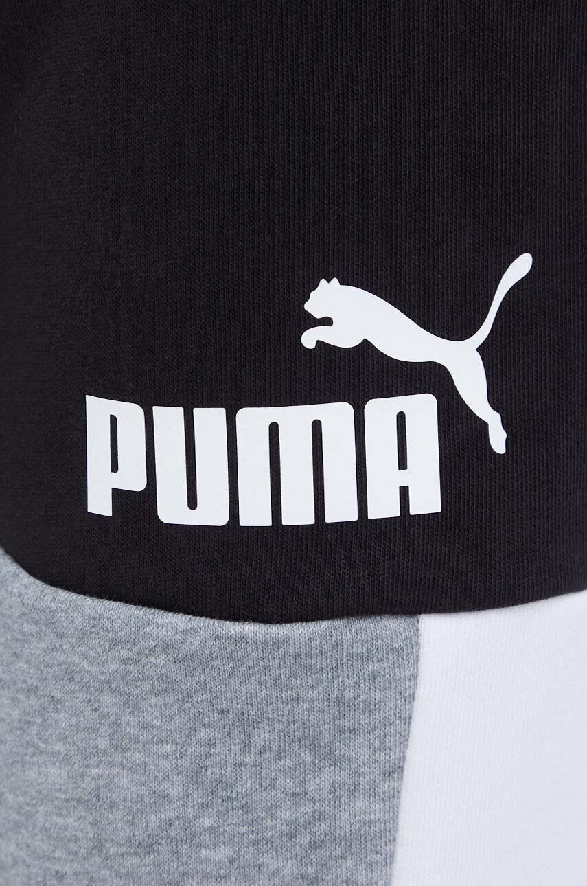 Puma pantaloni scurti barbati culoarea negru - Pled.ro