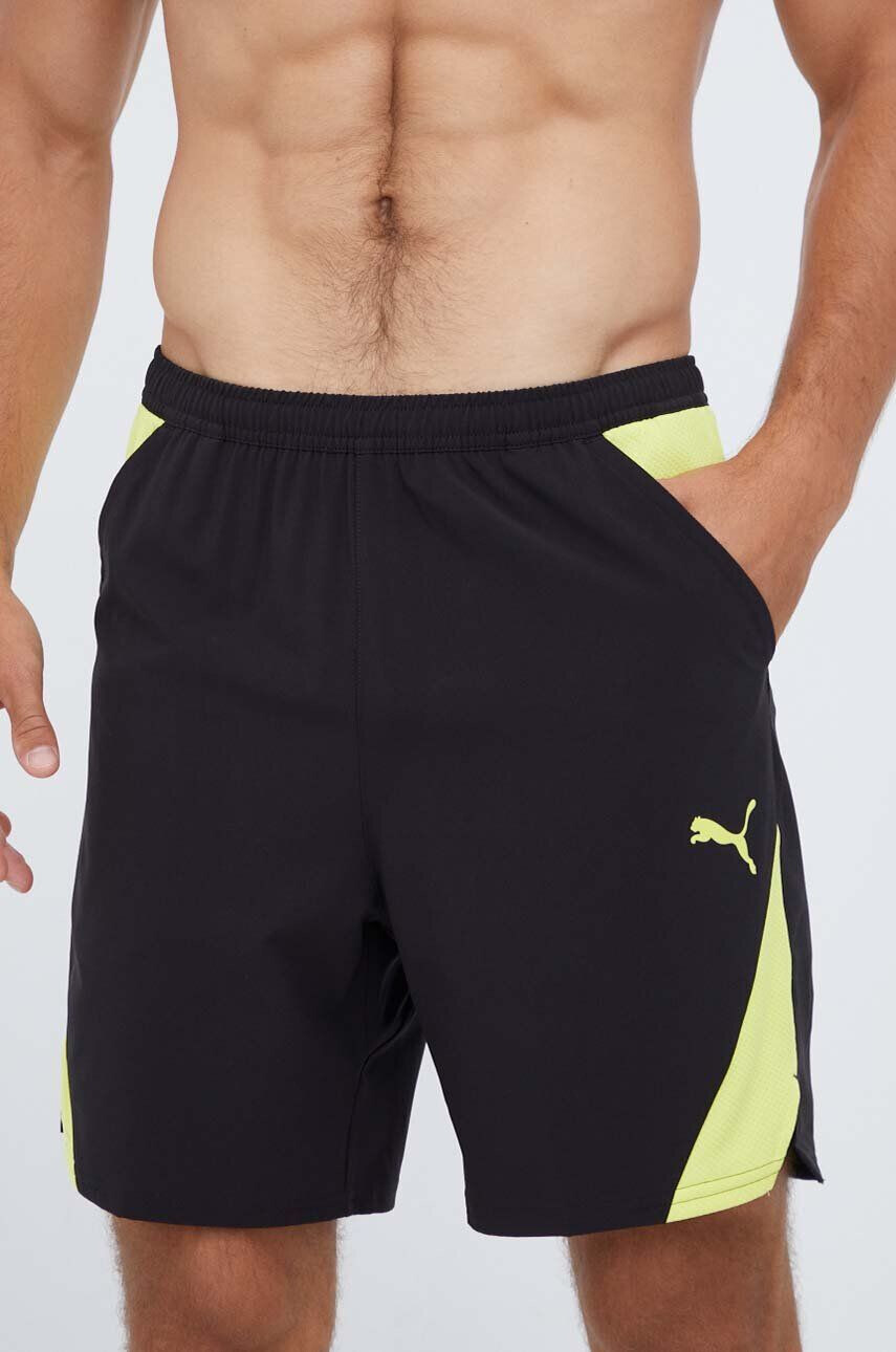 Puma pantaloni scurți de antrenament Fit Ultrabreathe culoarea negru - Pled.ro