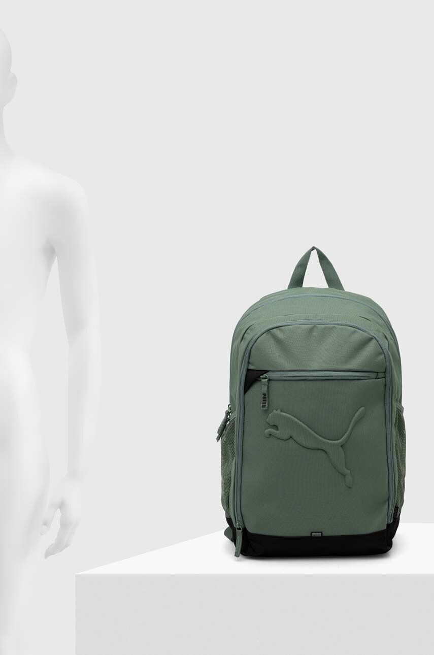 Puma rucsac culoarea verde mare neted - Pled.ro