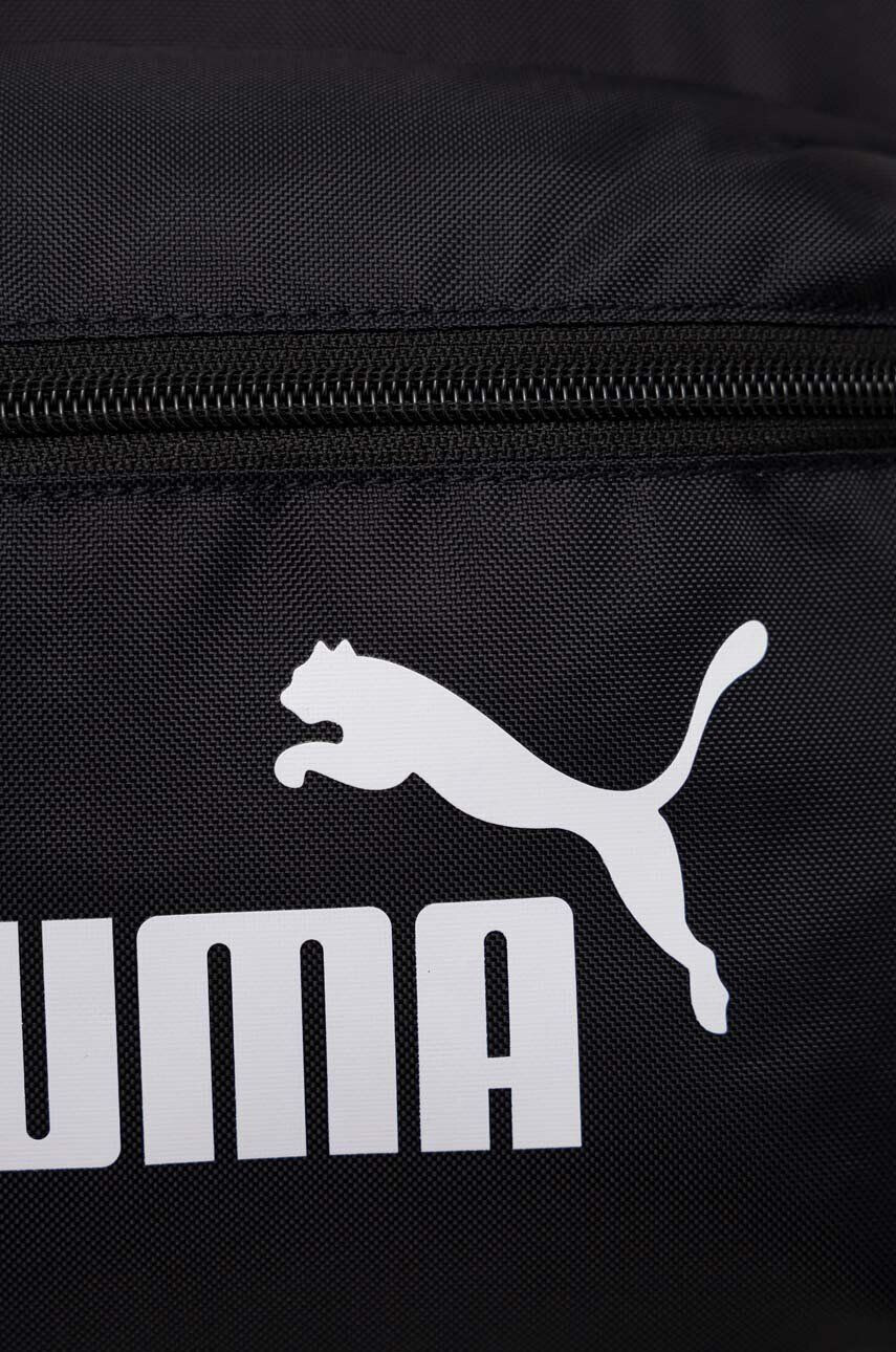 Puma rucsac femei culoarea negru mic cu imprimeu - Pled.ro