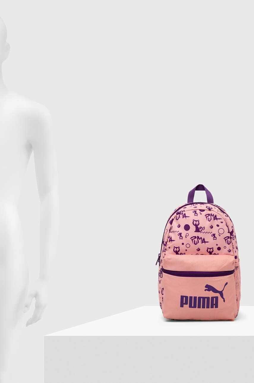 Puma rucsac Phase Small Backpack culoarea roz mic modelator - Pled.ro