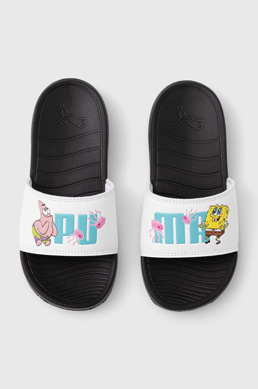 Puma slapi copii Popcat 20 Spongebob PS - Pled.ro