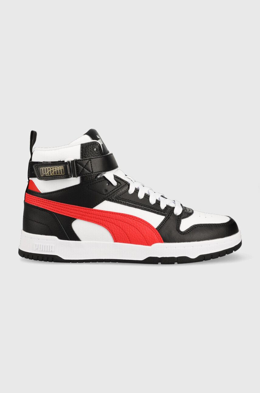 Puma sneakers Slipstream INVDR Mid Lux culoarea alb 388641 388641-01 - Pled.ro