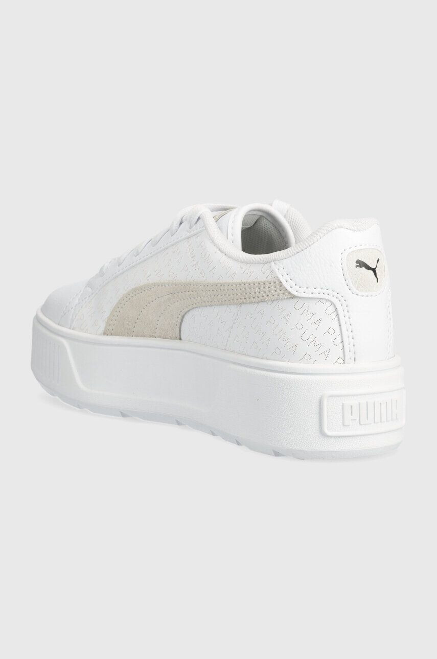 Puma sneakers din piele Karmen Logobsession culoarea alb - Pled.ro