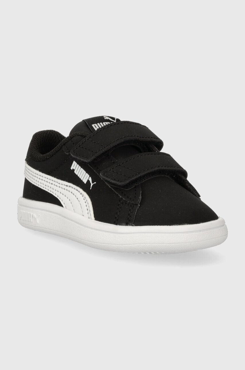 Puma sneakers din piele Smash 3.0 Buck V culoarea negru - Pled.ro