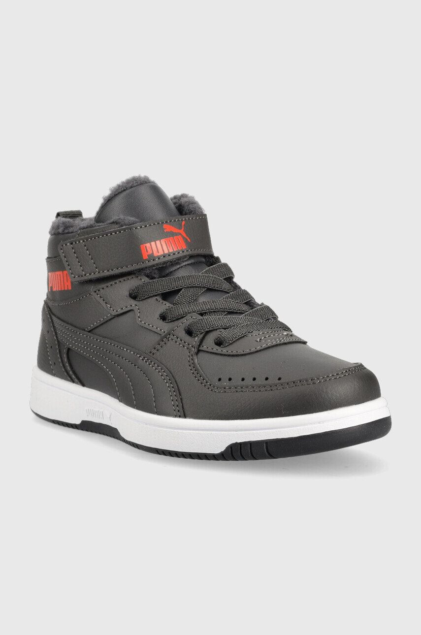 Puma sneakers pentru copii culoarea gri - Pled.ro