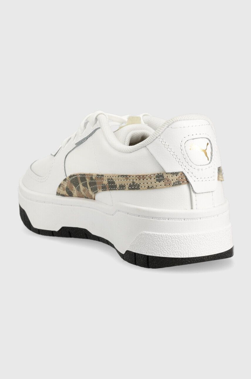 Puma sneakers pentru copii Cali Dream Animal Print Jr culoarea alb - Pled.ro