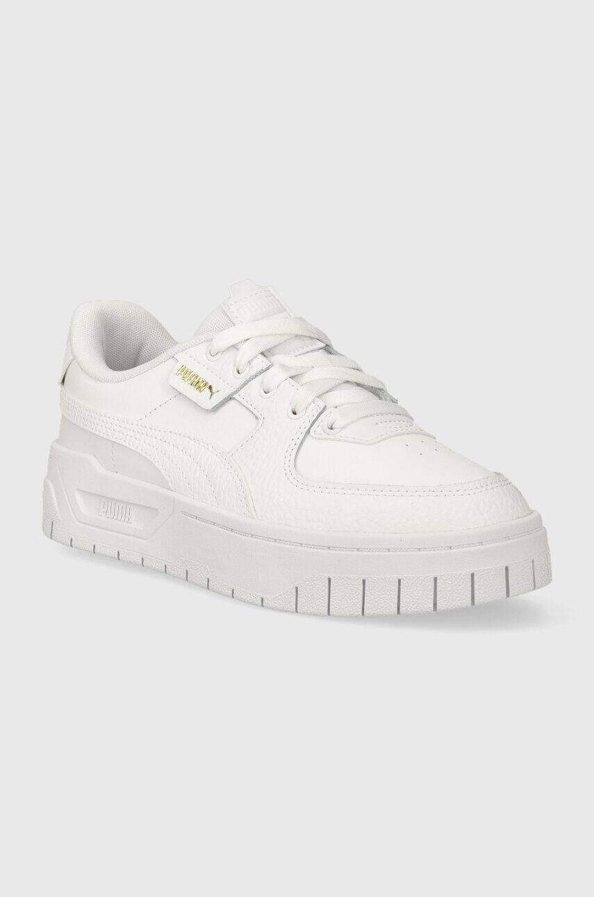 Puma sneakers pentru copii Cali Dream LTH Jr culoarea alb - Pled.ro