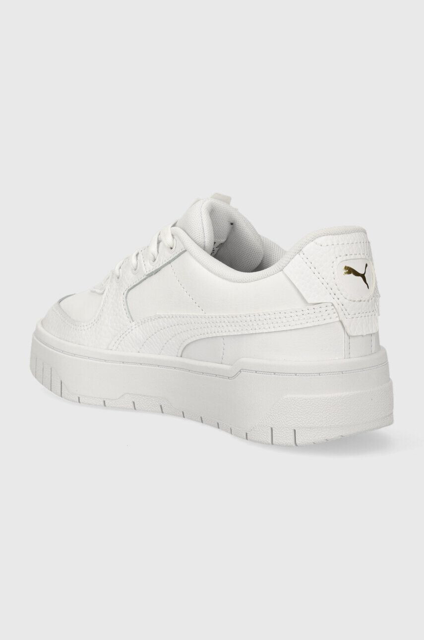 Puma sneakers pentru copii Cali Dream LTH Jr culoarea alb - Pled.ro