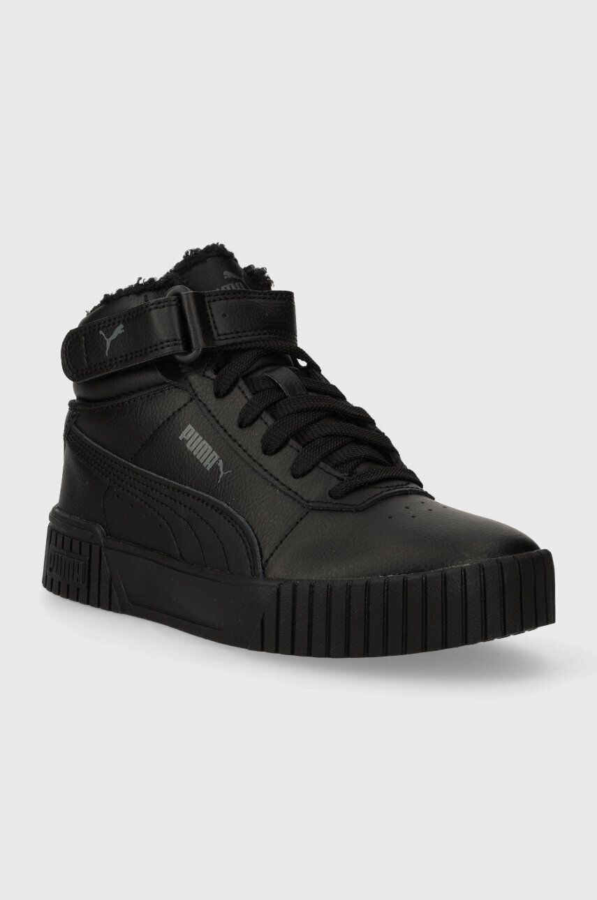 Puma sneakers pentru copii Carina 2.0 Mid WTR Jr culoarea negru - Pled.ro