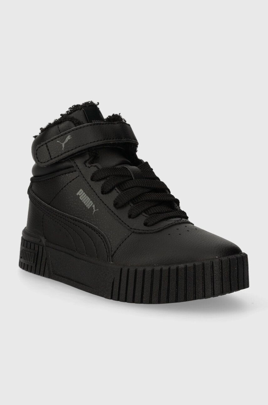 Puma sneakers pentru copii Carina 2.0 Mid WTR PS culoarea negru - Pled.ro