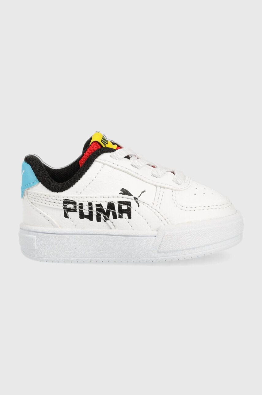 Puma sneakers pentru copii Caven Brand Love culoarea alb - Pled.ro