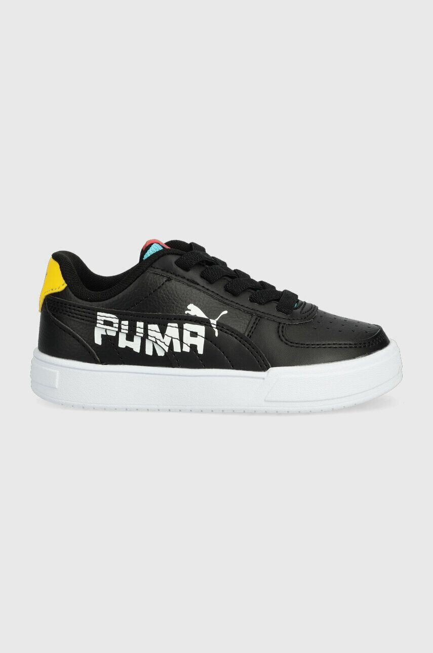 Puma sneakers pentru copii Caven Brand Love PS culoarea negru - Pled.ro