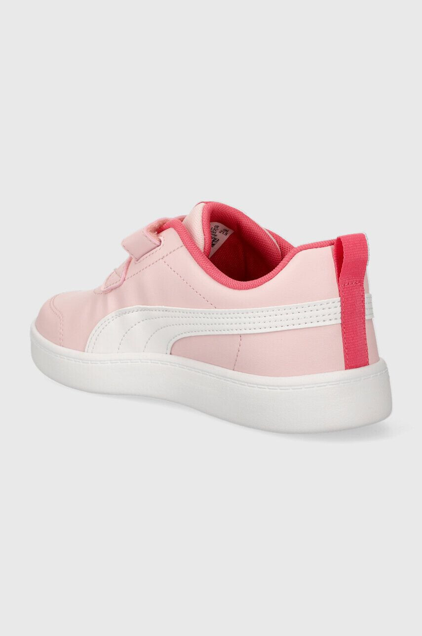 Puma sneakers pentru copii Courtflex v2 culoarea roz - Pled.ro