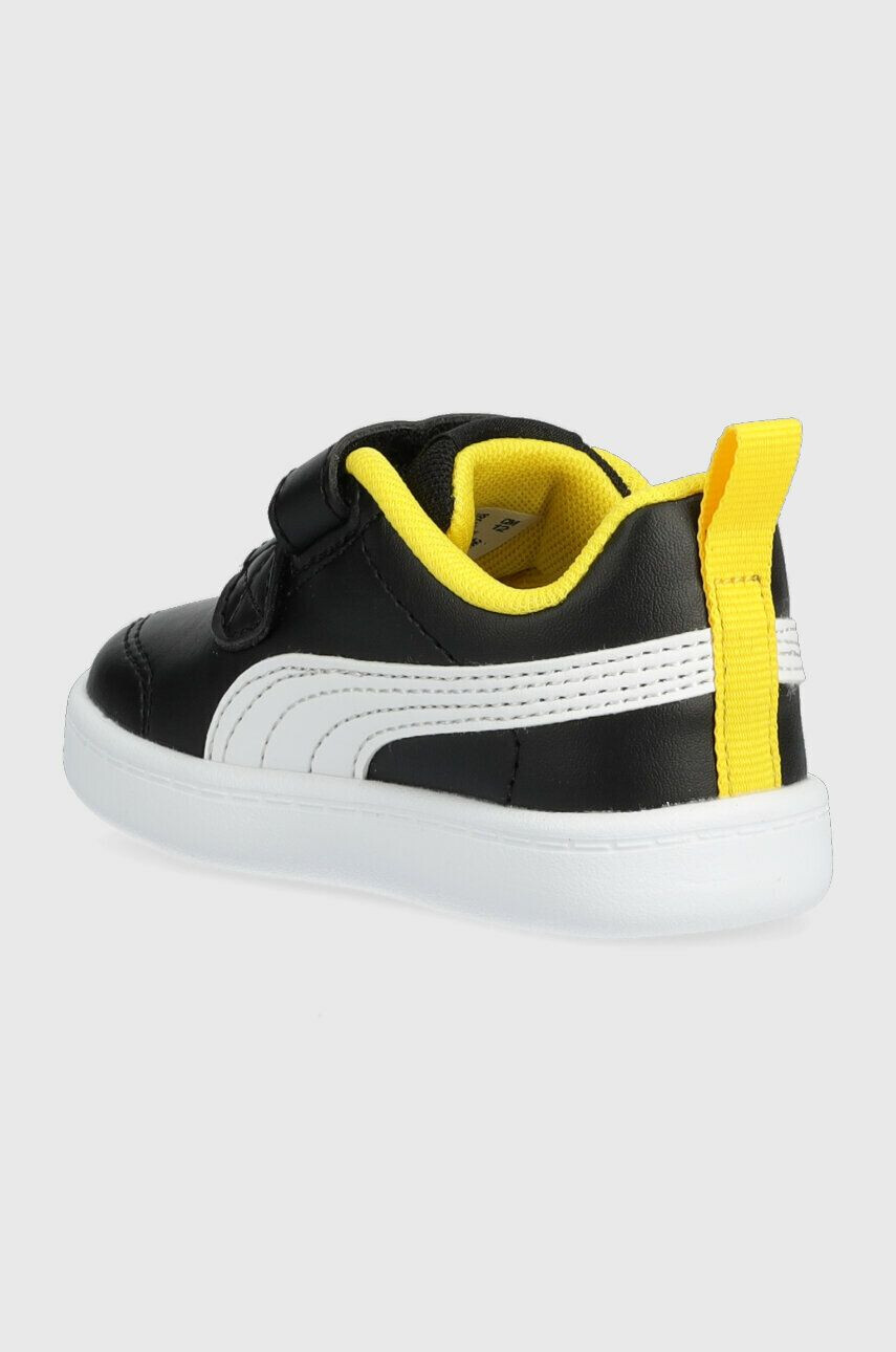 Puma sneakers pentru copii Courtflex v2 V Inf culoarea negru - Pled.ro