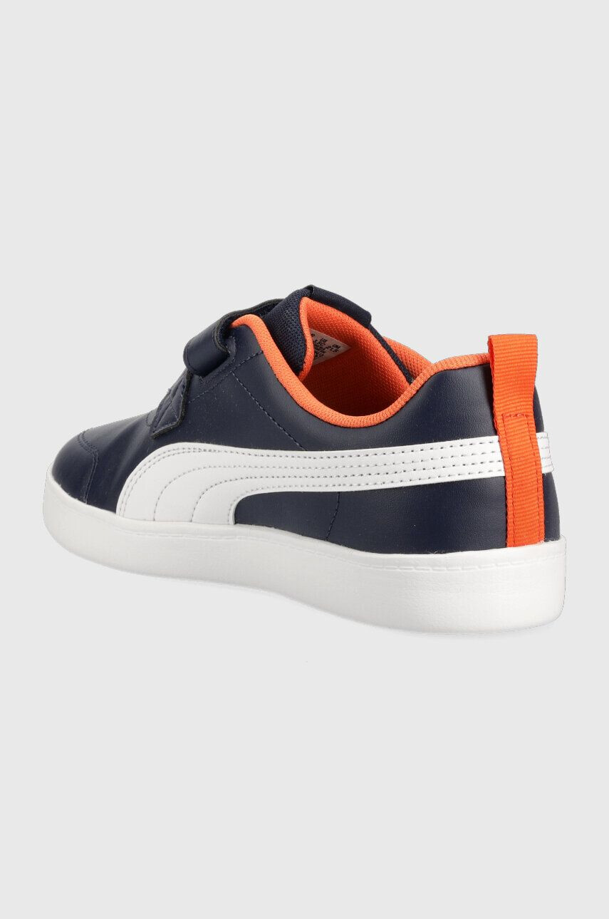 Puma sneakers pentru copii Courtflex V2 V Ps 371543.26 culoarea albastru marin - Pled.ro