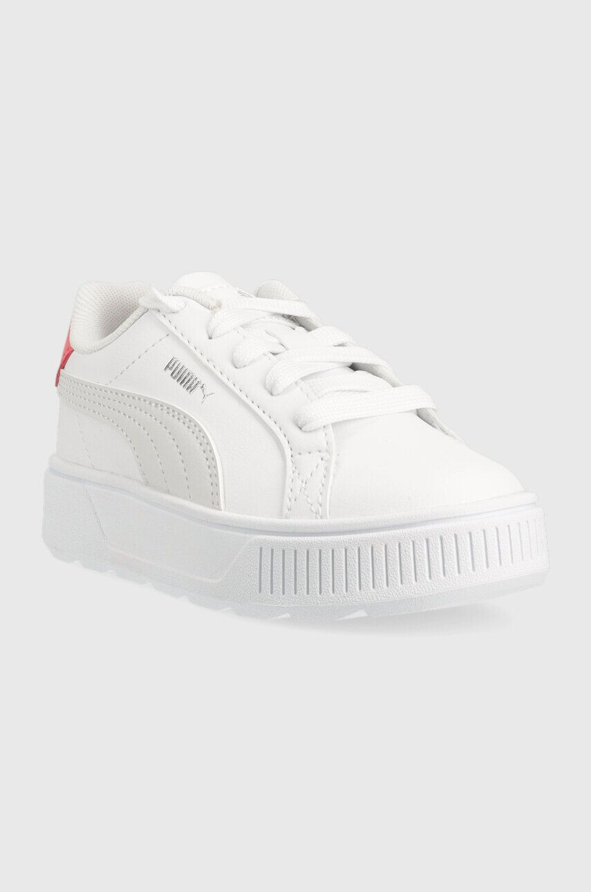 Puma sneakers pentru copii Karmen L PS culoarea alb - Pled.ro