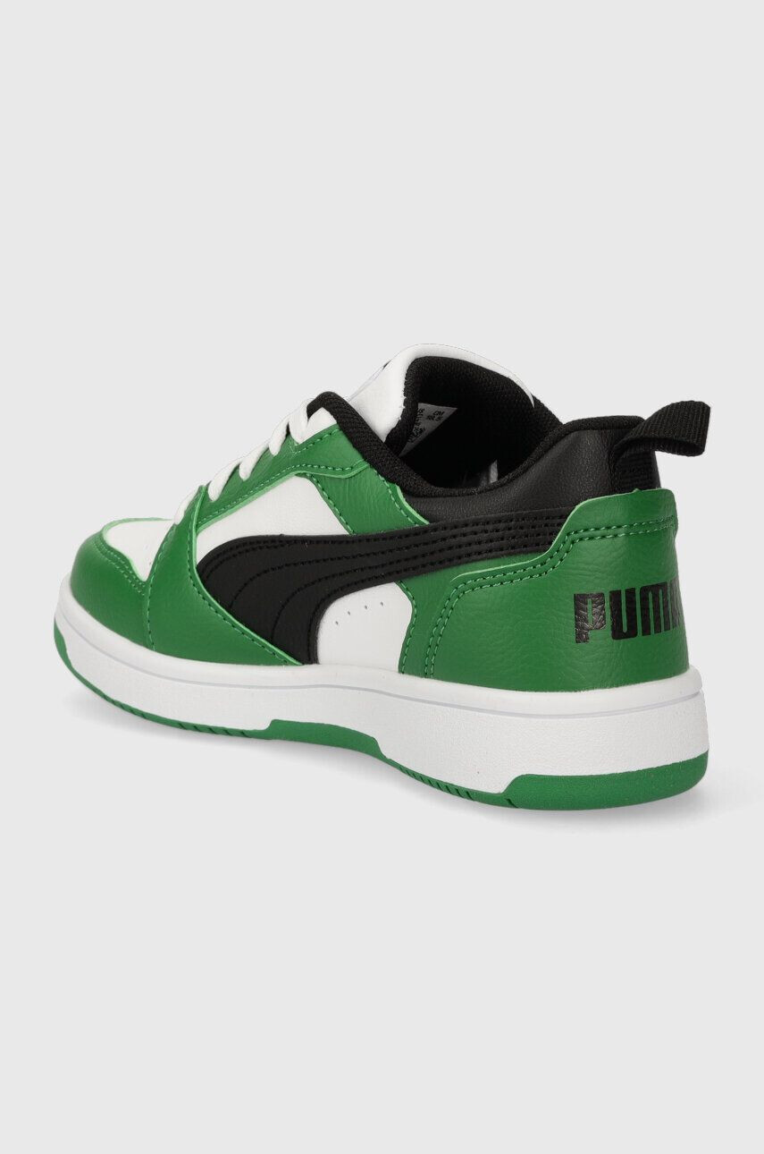 Puma sneakers pentru copii Rebound V6 Lo PS culoarea verde - Pled.ro