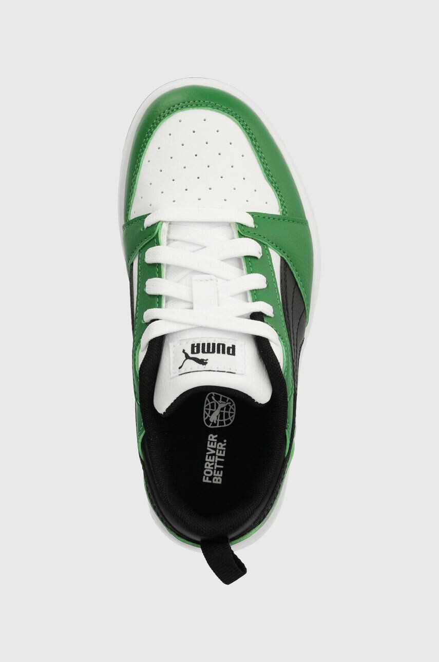 Puma sneakers pentru copii Rebound V6 Lo PS culoarea verde - Pled.ro