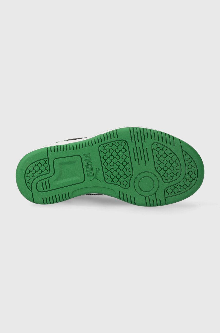 Puma sneakers pentru copii Rebound V6 Lo PS culoarea verde - Pled.ro