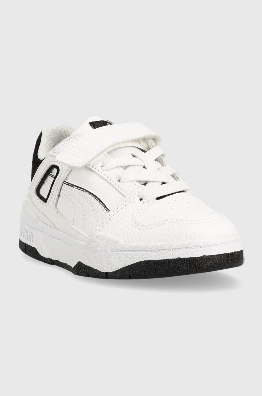 Puma sneakers pentru copii Slipstream AC+ PS culoarea alb - Pled.ro