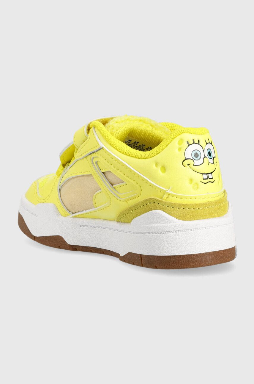 Puma sneakers pentru copii Slipstream Spongebob 2 AC+ PS culoarea galben - Pled.ro