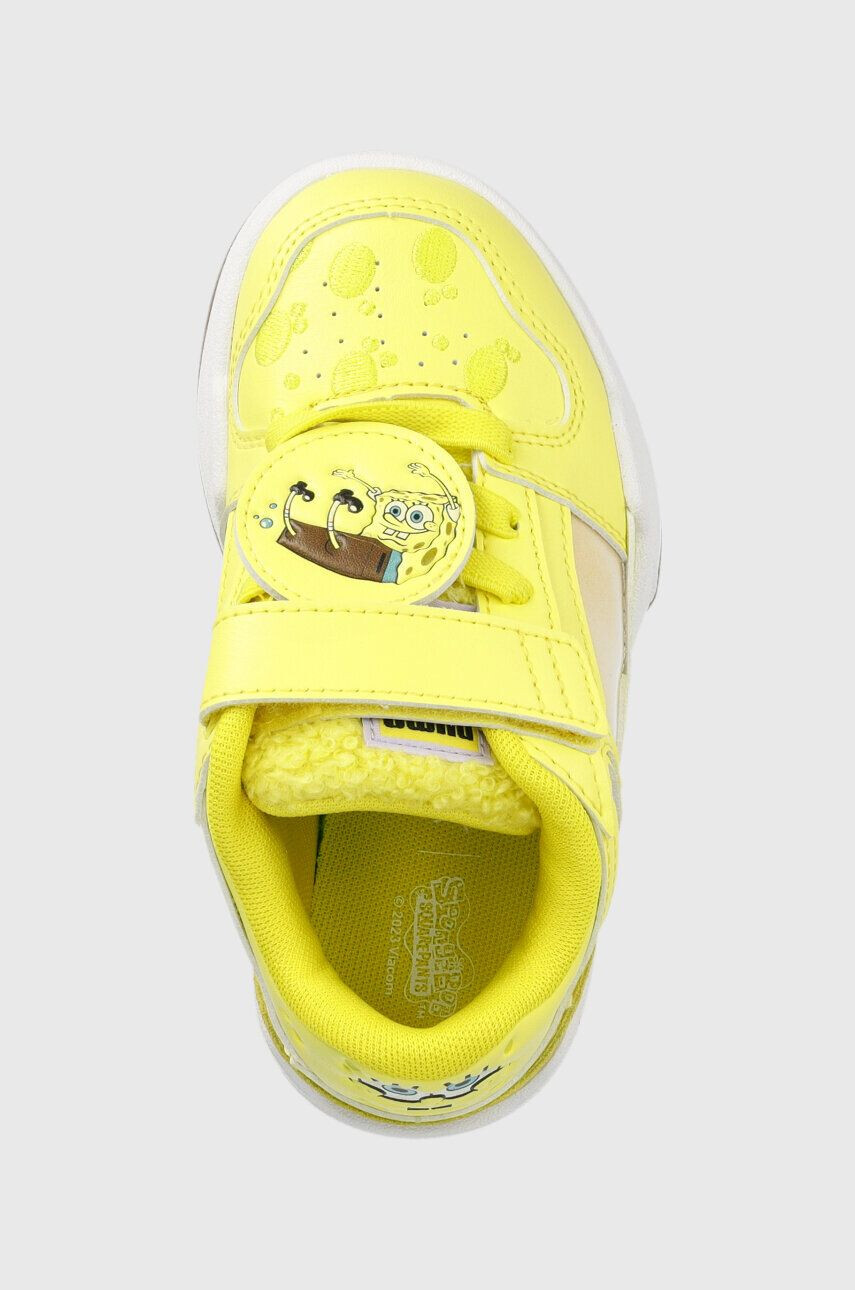 Puma sneakers pentru copii Slipstream Spongebob 2 AC+ PS culoarea galben - Pled.ro