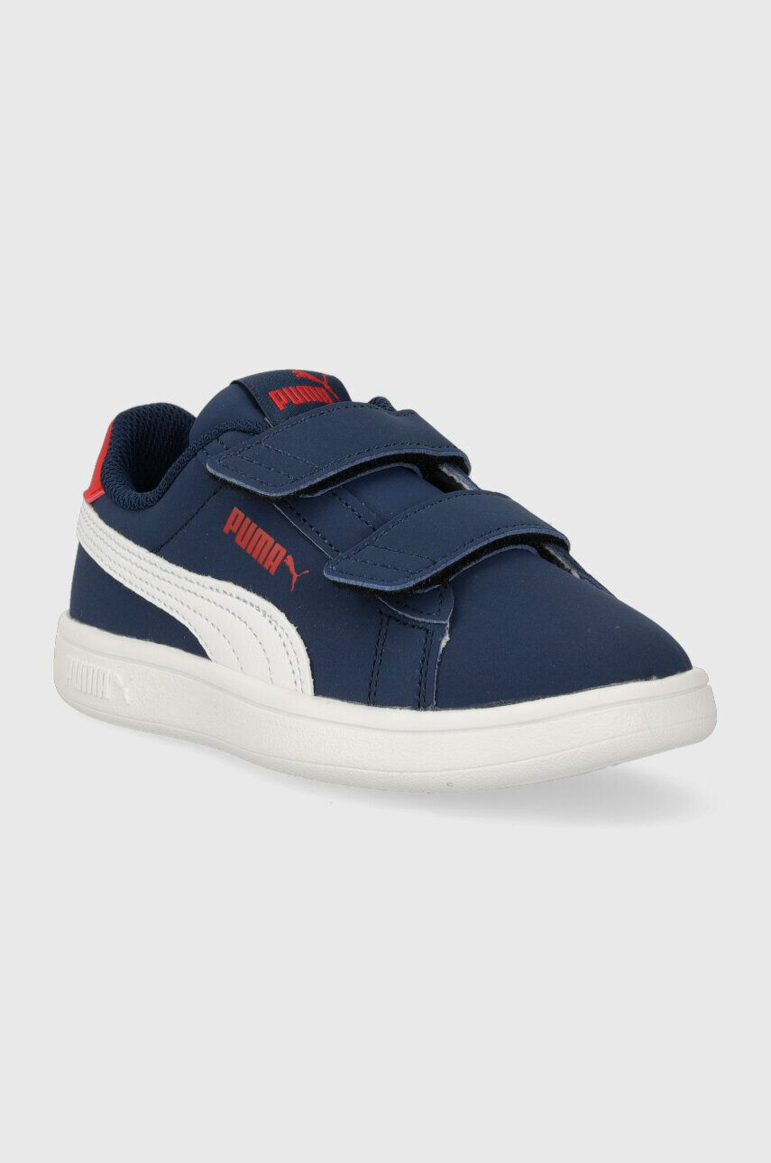 Puma sneakers pentru copii Smash 3.0 Buck V PS culoarea albastru marin - Pled.ro