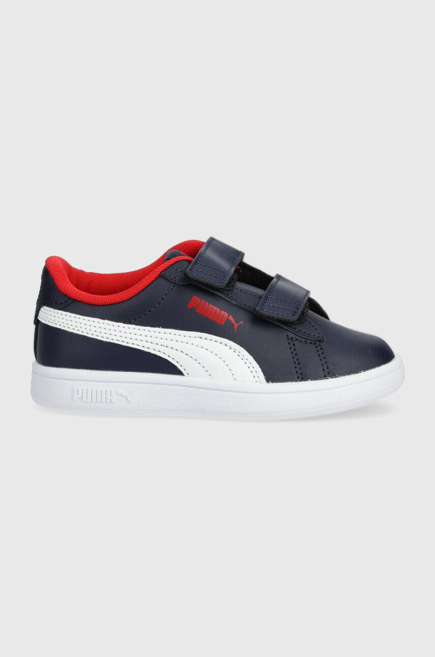 Puma sneakers pentru copii Smash 3.0 L V PS culoarea albastru marin - Pled.ro