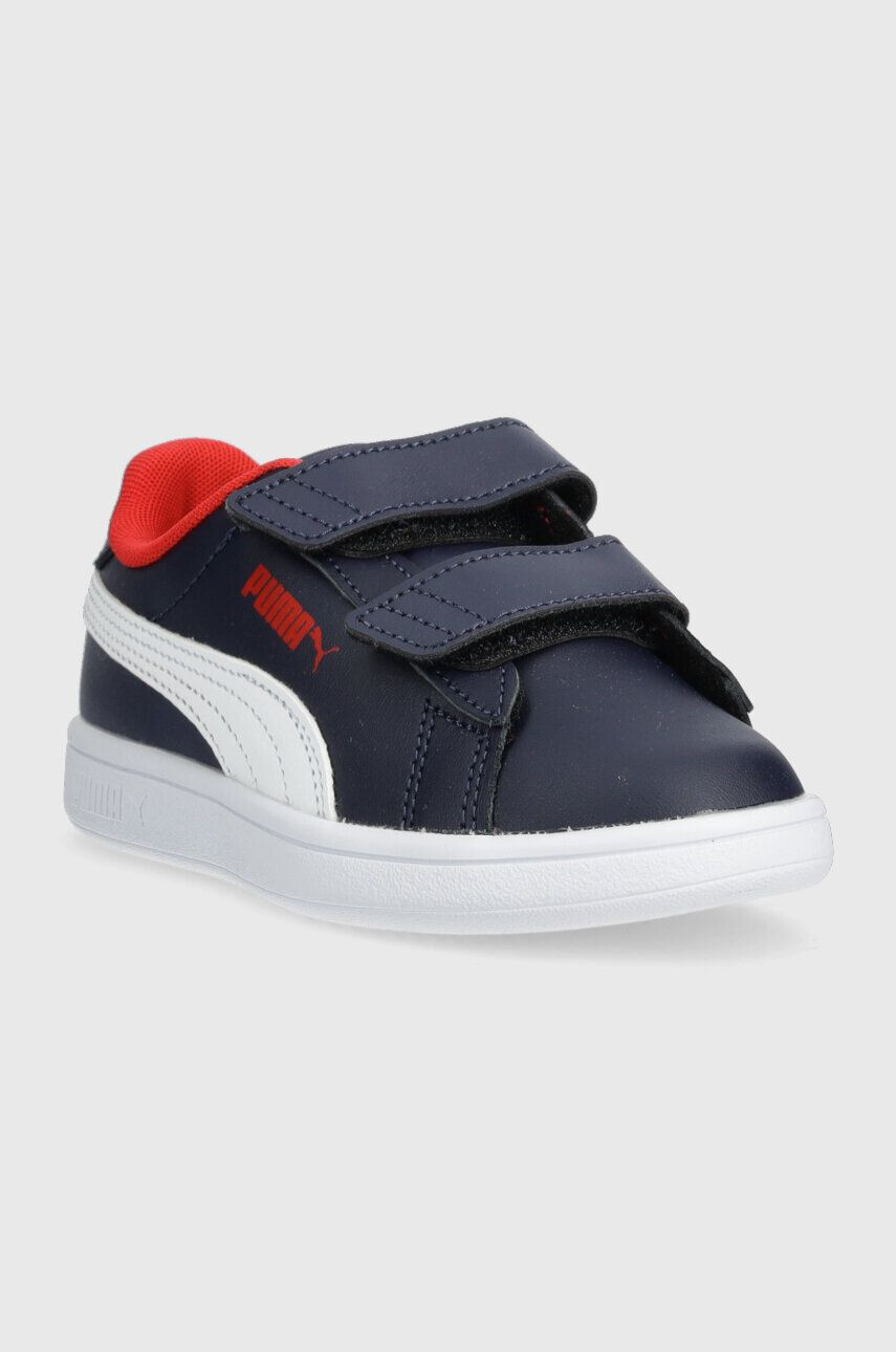 Puma sneakers pentru copii Smash 3.0 L V PS culoarea albastru marin - Pled.ro