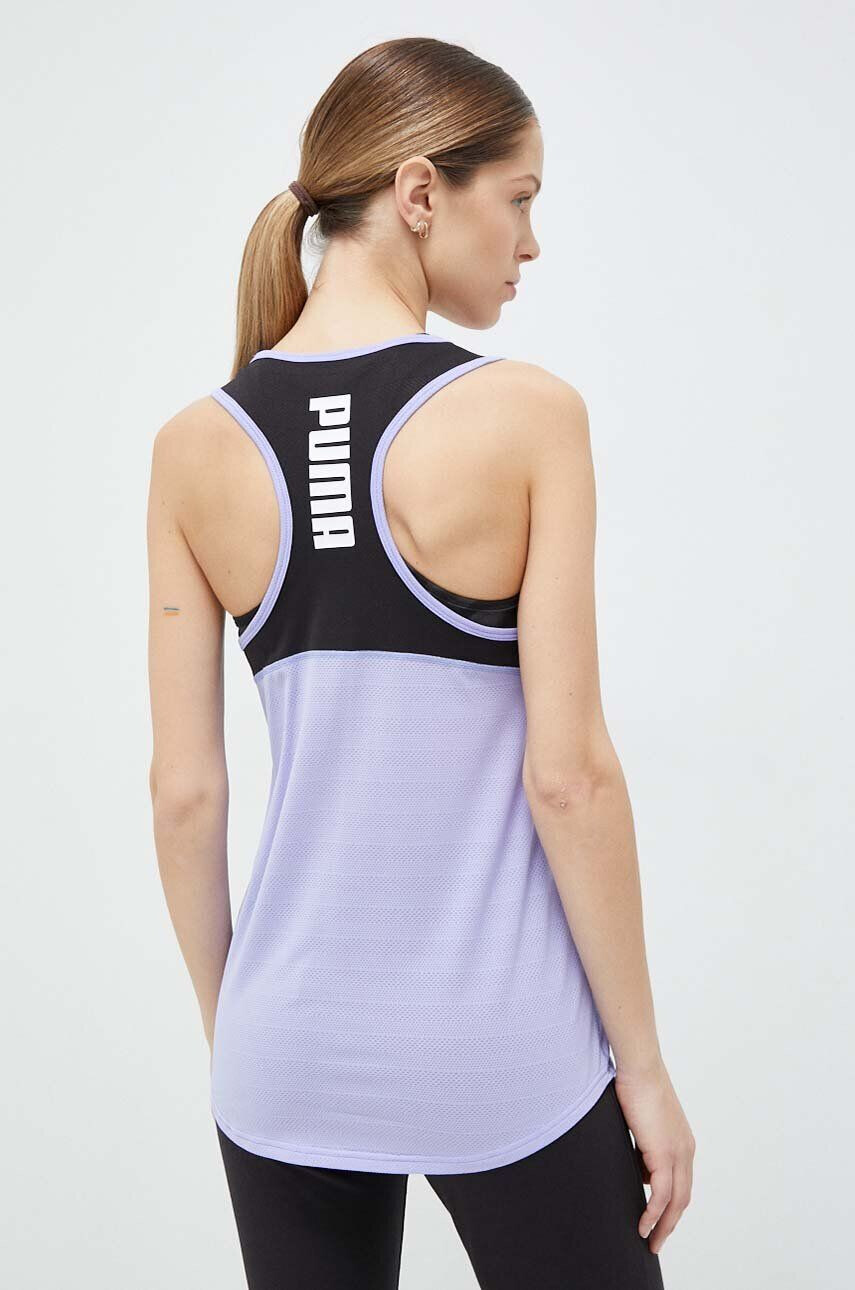 Puma top de antrenament Trail All Day culoarea violet - Pled.ro