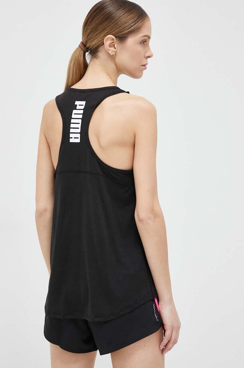 Puma top de antrenament Trail All Day culoarea negru - Pled.ro